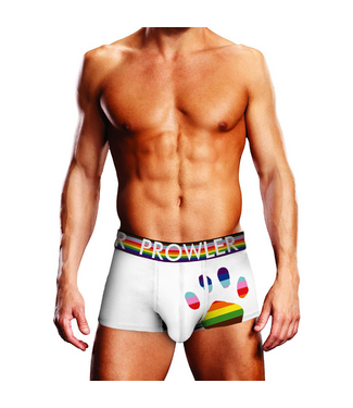 Prowler Progress Pride Oversized Paw Trunk XL Wit – Comfortabel en Kleurrijk Ondergoed