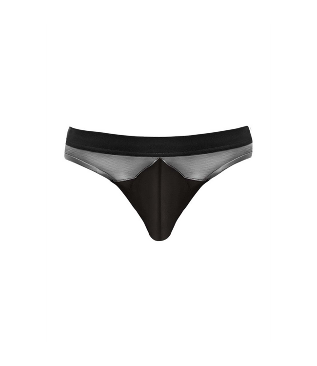 Male Power Elegante Iron Clad Bikini Grijs met Mesh Accent – Perfecte Mix van Comfort en Stijl