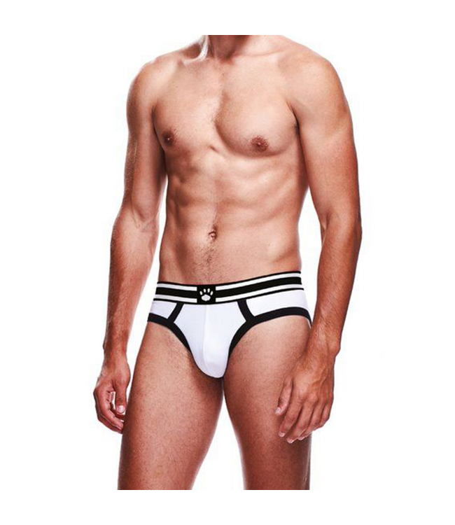 Prowler Prowler Briefs XS White/Black - Stylish Comfort with Two-Tone Waistband