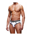 Prowler Prowler Rugloze Slips in Wit/Zwart - Verleidelijk en Stijlvol Design