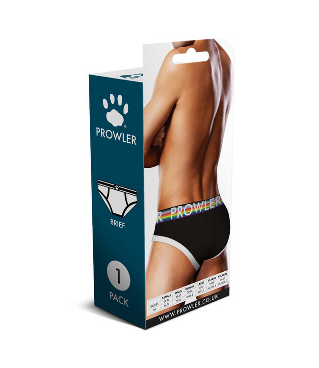 Prowler Stoere Oversized Paw Brief M Zwart – Comfortabele Herenonderbroek met Flair