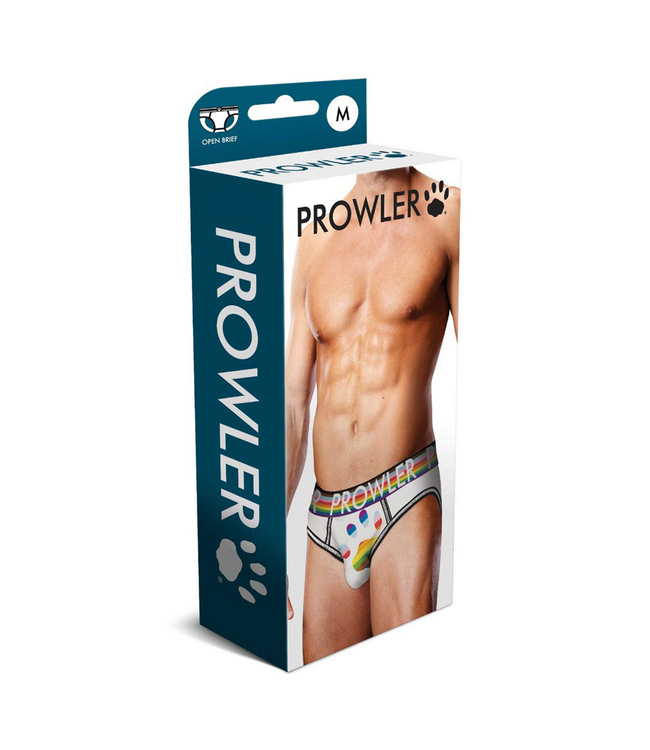 Prowler Prowler Open Brief met Progress Pride Vlag - Stoer en Verleidelijk Comfort