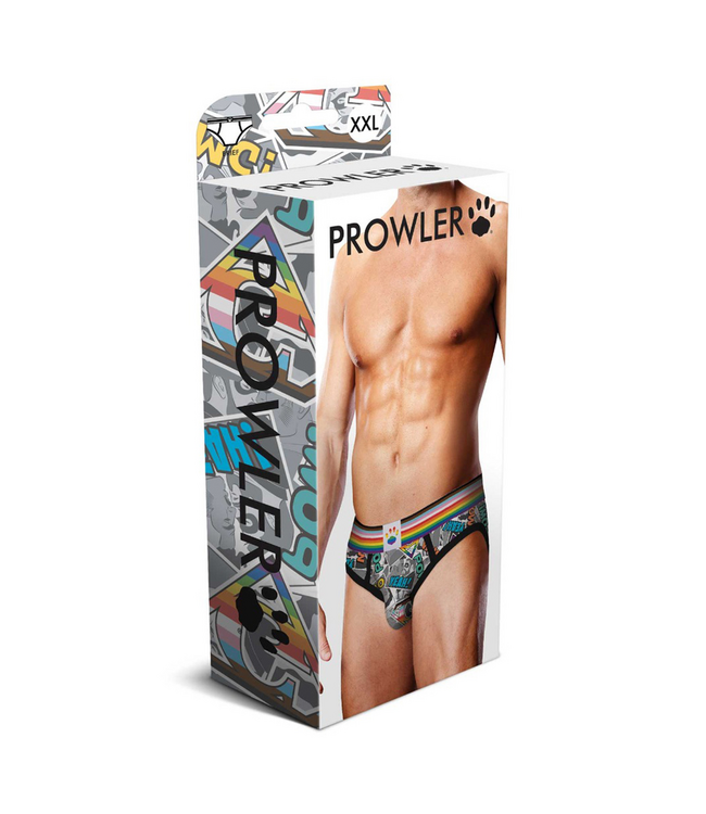 Prowler Prowler Comic Book Briefs - Comfort en Stijl met Speelse Prints!