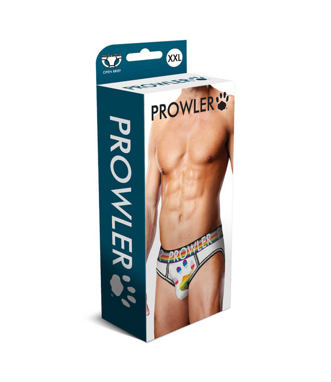 Prowler Progress Pride Open Brief XXL Wit - Comfortabel en Trendy voor Trots