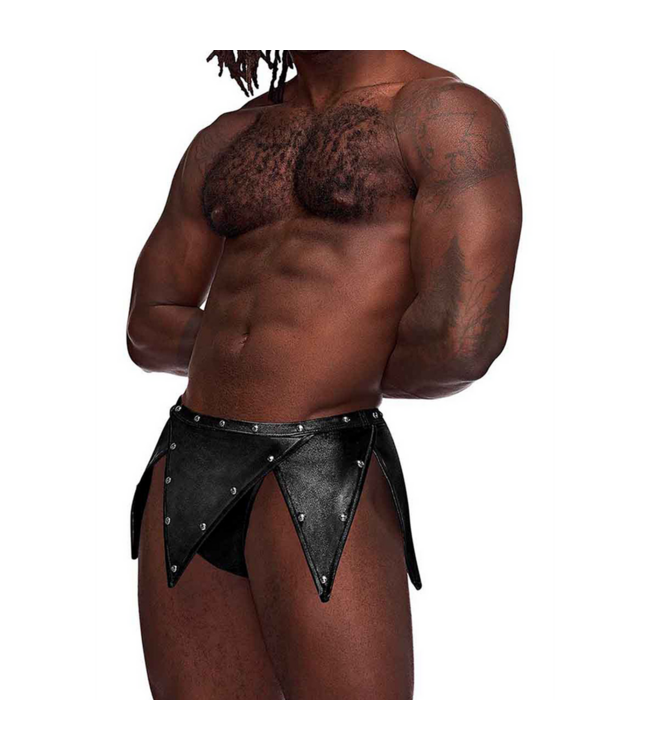 Male Power Eros Gladiator Kilt L/XL Schwarz – Fetisch-Design für mutige Männer