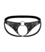 Male Power Stoere Kruisloze Jockstrap met Decoratieve Studs – Comfort & Sex Appeal