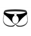 Male Power Stoere Kruisloze Jockstrap met Decoratieve Studs – Comfort & Sex Appeal