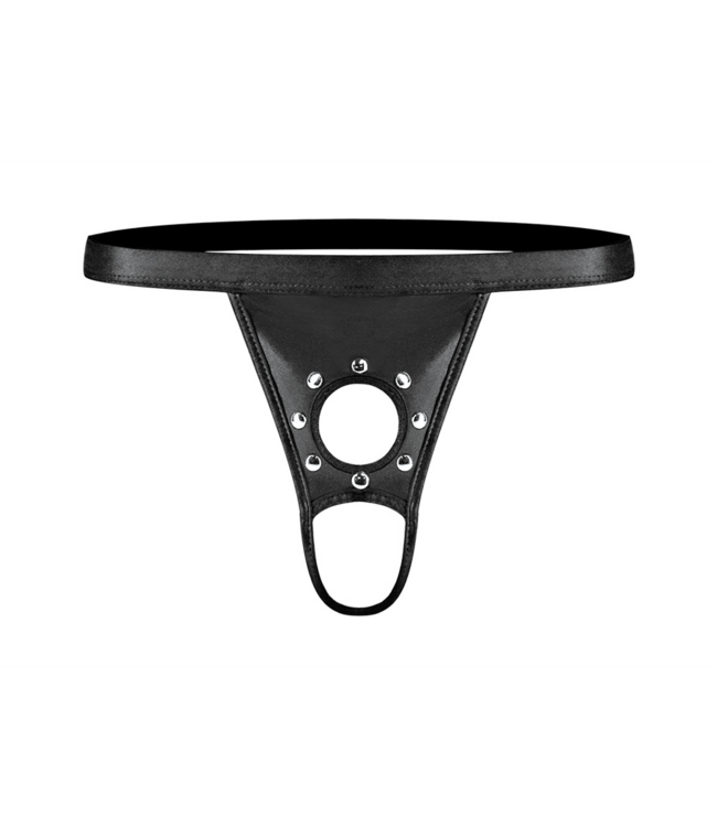Male Power Appolo Power Sock S/M Black - Bold Fetish Sock with Cut-Out Design