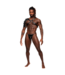 Male Power Gladiator Stijl Zwart Imitatieleren Borstharnas | Verstelbaar en Stoer