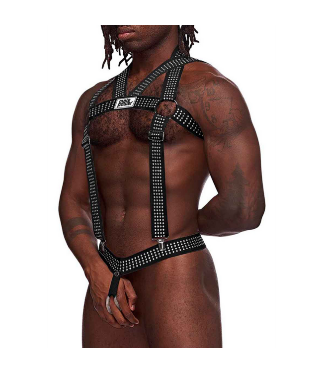 Male Power Verstellbares Nieten-Harness Schwarz – Komfortabel & Stylisch von Male Power