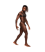 Male Power Stylisches verstellbares Harnisch aus Imitationsleder in Schwarz