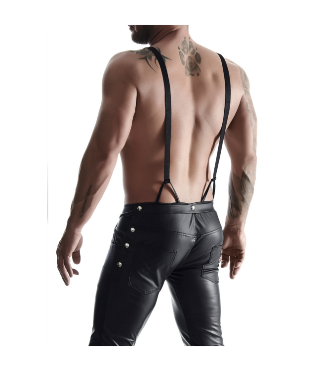 Regnes Fetish Planet Cool Bavarian 3/4 Men's Trousers XXL with Unique Design & Metal Accents