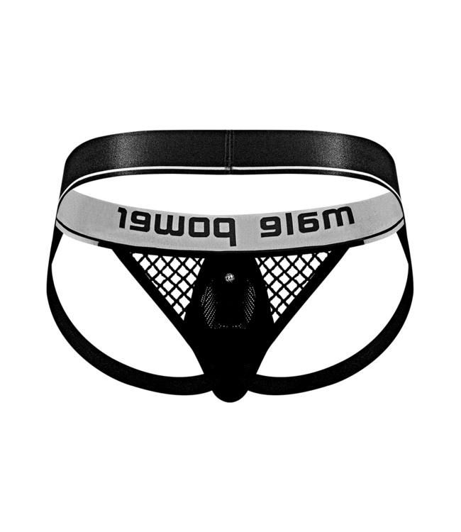 Male Power Elegante Cock Ring Jock met Afneembaar Zakje en Comfortabele Band - Male Power
