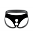 Male Power Prolong Jock L Zwart | Gedurfde Rugloze Bikini met Dubbele Openingen