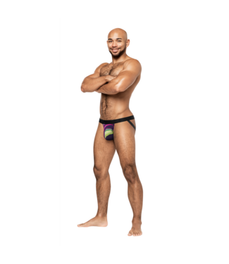 Male Power Galactic Strappy Ring Jock L/XL – Comfort meets Stoere Sleek stijl