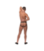 Male Power Ultimate Duo Cockring Jock L/Xl Bordeaux - Comfort voor Krachtige Erecties