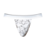 Male Power Soo Cumfy Men's Jock - White Marble Print, Ultra-Soft Comfort