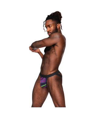 Male Power Comfortabele Strappy Jock met Flexibele Cockring | Stijl & Kracht S/M