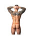 Male Power Luxe Uplift Jock met Comfortabele Kobalt Cockring - Kracht en Stijl S/M