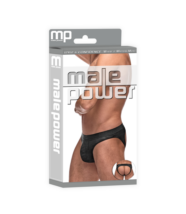 Male Power Moonshine Jock-Slip L/XL Schwarz | Komfort & Stil für jeden Tag