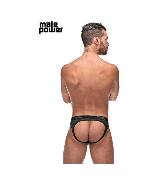 Male Power Moonshine Jock Brief L/XL Zwart | Stijlvolle Comfort van Male Power