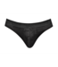 Male Power Moonshine Black Jock Brief - Stylish Comfort with Rear Exposure