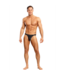 Male Power Stijlvolle Bong Thong L/Xl in Zwart | Luxe Satijnen Spandex van Male Power