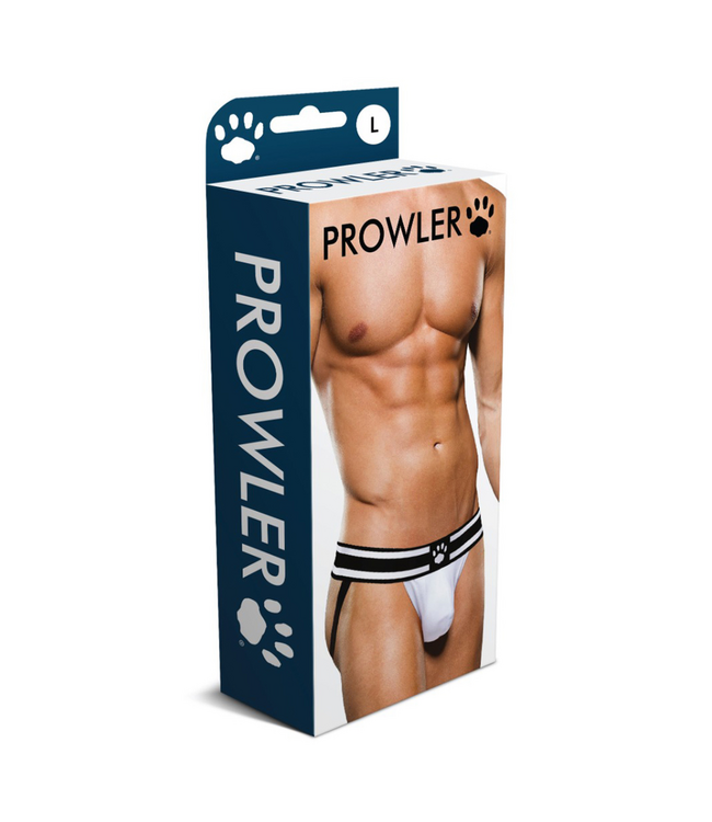 Prowler Prowler Jockstrap Wit/Zwart - Comfort en Stijl in Een Perfecte Fit