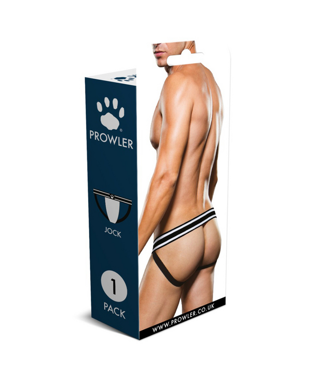 Prowler Prowler Jockstrap Wit/Zwart - Comfort en Stijl in Een Perfecte Fit