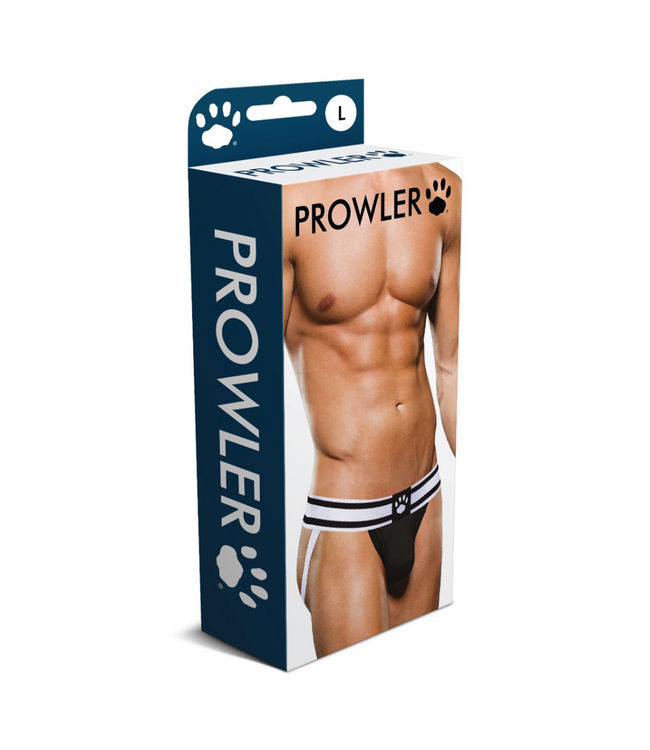 Prowler Sexy Prowler Jockstrap XS Black/White - Comfort Meets Sporty Style