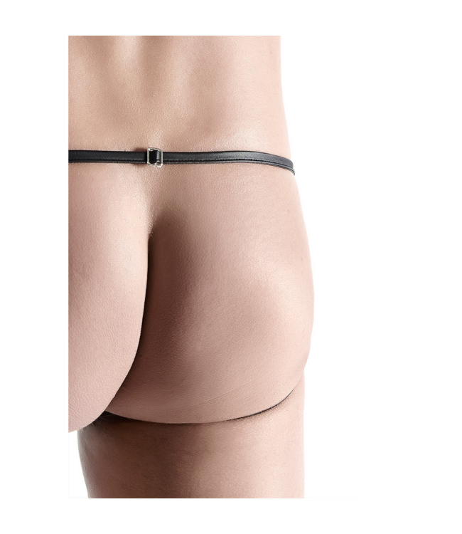 Regnes Fetish Planet Regnes Wetlook Men's Jock Briefs with Inner Pouch & Metal Detail