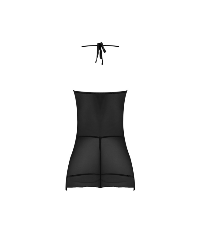 Magic Silk Verführerisches Spitzen-Nachthemd & G-String-Set S/M - Exposed Kollektion