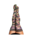 Kix'ies Kix'ies Antislip Camouflage Dijhoge Kousen – Voor Ultiem Comfort en Pasvorm!
