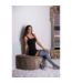 Kix'ies Debbie's Navy Blue Checked Thigh High Stockings | Chic All-Day Comfort