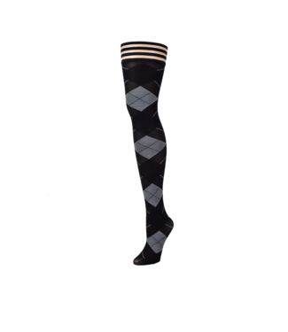 Kix'ies Elegante Kix'ies Bovenbeenpanty Zwart | Comfort en Stijl van Dag tot Nacht