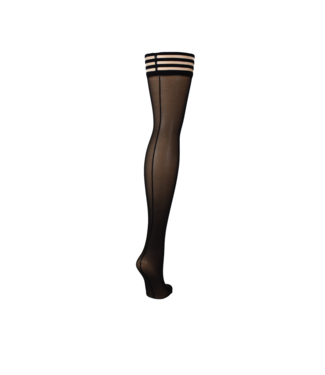 Kix'ies Lois Dijhoog Schwarz – Elegante Overknee-Strümpfe für jeden Anlass