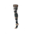 Kix'ies MacKenzie Tie-Dye Thigh-Highs in Zwart, Wit & Bruin - Blijvend Comfortabel