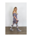 Kix'ies Kix'ies MacKenzie Tie-Dye Bovenbenen Zwart | Comfortabel en Antislip voor Iedereen