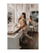 Kix'ies Kix'ies Ashley Wit Thigh Highs – Luxe, Antislip en Perfect voor Elk Feest