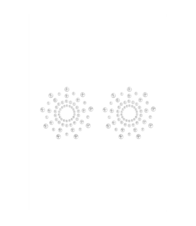 Bijoux Indiscrets Mimi Pearl Nipple Stickers – Go Topless with Confidence and Style!