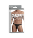 Male Power Men's Satin Spandex Bong Thong S/M - Stylish & Comfortable Black