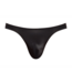 Male Power Men's Satin Spandex Bong Thong S/M - Stylish & Comfortable Black