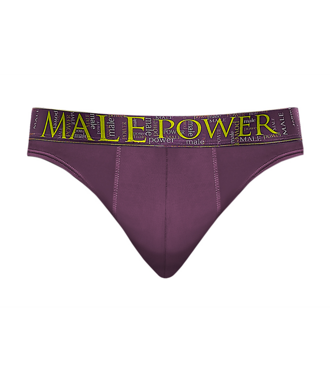 Male Power Aubergine Enhancer String L/XL – Stilvoller Luxus für Männer