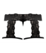 Male Power Male Power Scandal-Lace G-String Suspender Shorts L/XL Black