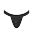 Male Power V Vorm Micro G-String Zwart L/XL - Comfortabel & Gedurfd voor Mannen