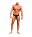 Male Power Stoere Microstring met Luxe Kant - Male Power Scandal-Lace Stijl