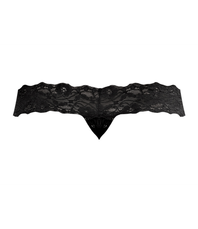 Male Power Male Power Microstring Pinch Back Schwarz – Luxuriöse Herrenunterwäsche