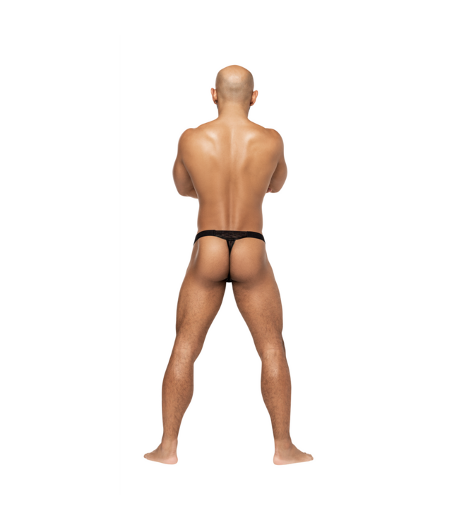 Male Power Heart Breaker Micro V Thong Schwarz | Stilvoll & Ultraweich für Männer