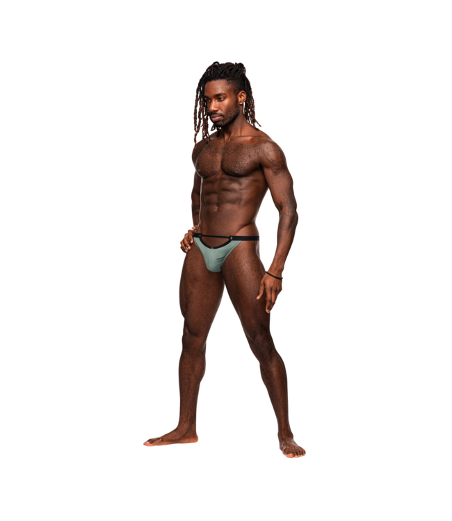 Male Power Male Power Magnificence Micro V Thong - Elegantie & Comfort in Jade S/M