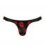 Male Power Kiss Me Microstring L/XL Black Thong - Comfort & Style by Male Power